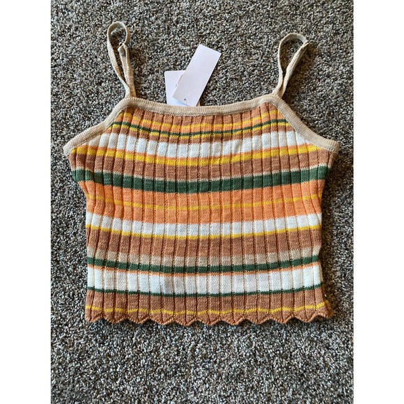 Roxy Sweater Knit Tank Top - Large - Picture 1 of 3